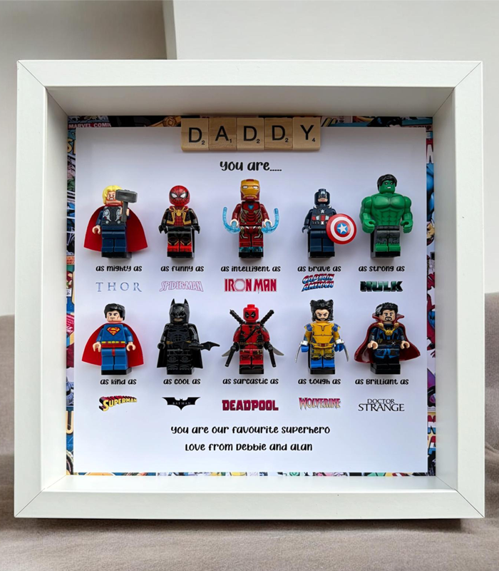Fathers Day Hero White