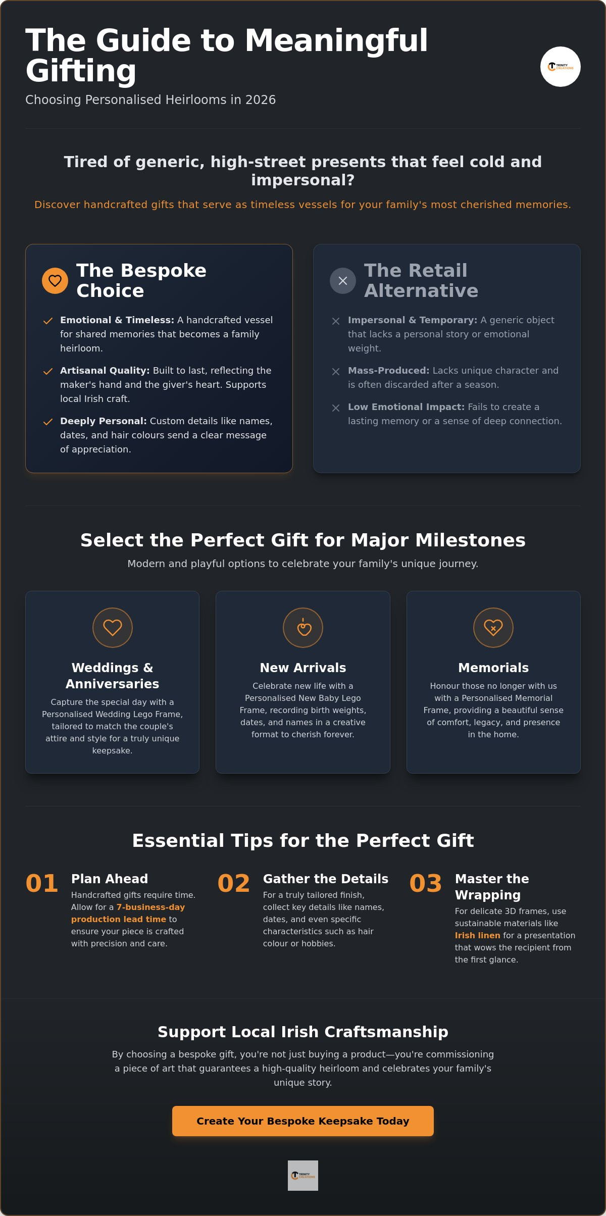How to Choose and Wrap Personalised Family Gifts in Ireland: A 2026 Guide