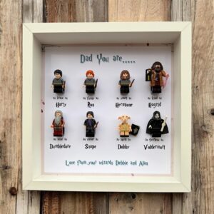 Daddy you are - Harry Potter Lego Minifigure Frame